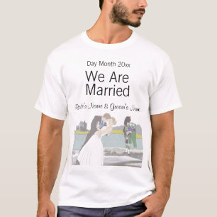 Scottish Wedding Souvenirs, Gifts, Giveaways T-Shirt