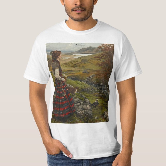 Scottish Woman T-Shirt (Front)