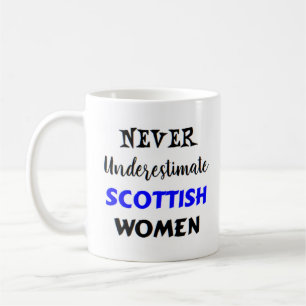 scottish women coffee mug
