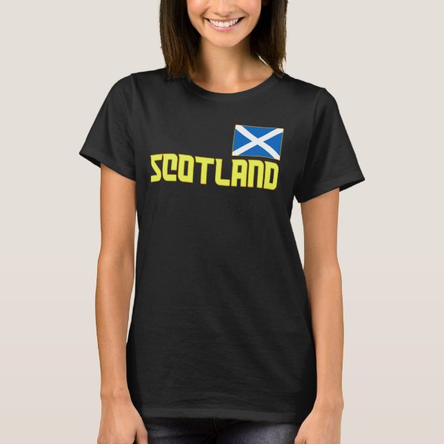 Scottland, Alba, Bratach na h-Alba, Scottish Patri T-Shirt (Front)