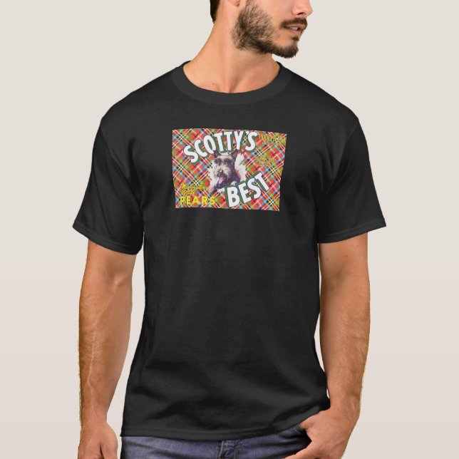 Scotts Best Pears - Fruit Crate Label T-Shirt (Front)