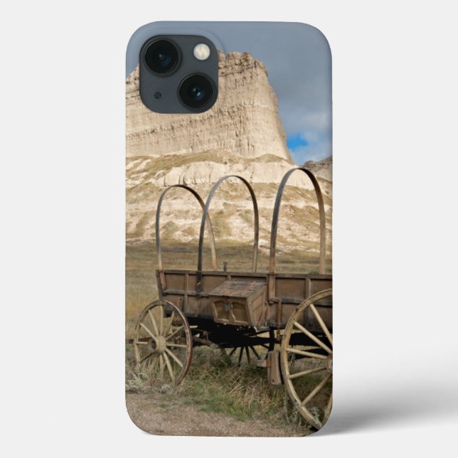 Scott's Bluff in present day Nebraska Case-Mate iPhone Case (Back)