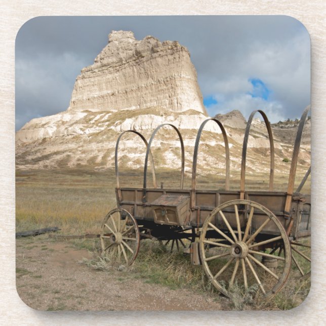 Scott's Bluff in present day Nebraska Coaster (Front)