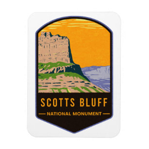 Scotts Bluff National Monument Magnet