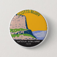 Scotts Bluff National Monument Nebraska Vintage 