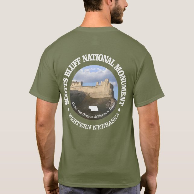 Scotts Bluff National Monument T-Shirt (Back)