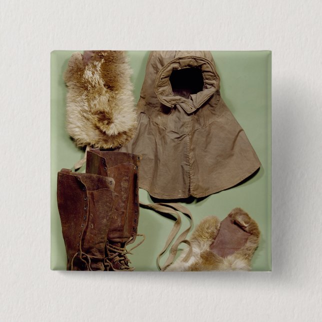 Scott's clothing used on the Antarctic 15 Cm Square Badge (Front)