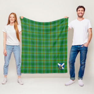 Scotts Cranstoun Tartan Plaid Fleece Blanket