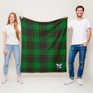 Scotts Fife District Tartan Plaid Fleece Blanket