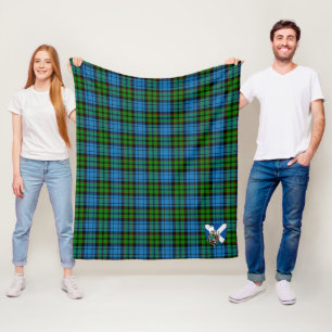 Scotts Fletcher Tartan Plaid Fleece Blanket