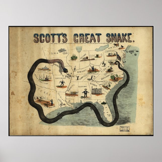 Scott's Great Snake Poster (Front)
