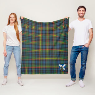 Scotts MacLellan Tartan Plaid Fleece Blanket