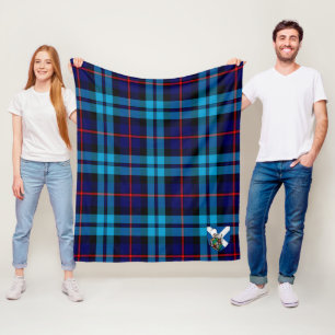 Scotts McCorquodale Tartan Plaid Fleece Blanket