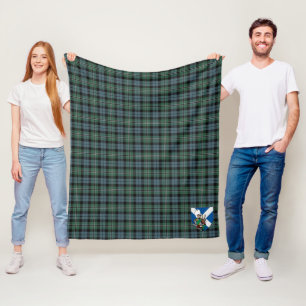Scotts Melville Tartan Plaid Fleece Blanket