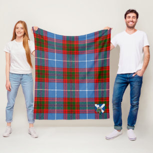 Scotts Newton Tartan Plaid Fleece Blanket