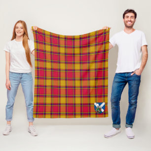 Scotts Scrymgeour Tartan Plaid Fleece Blanket
