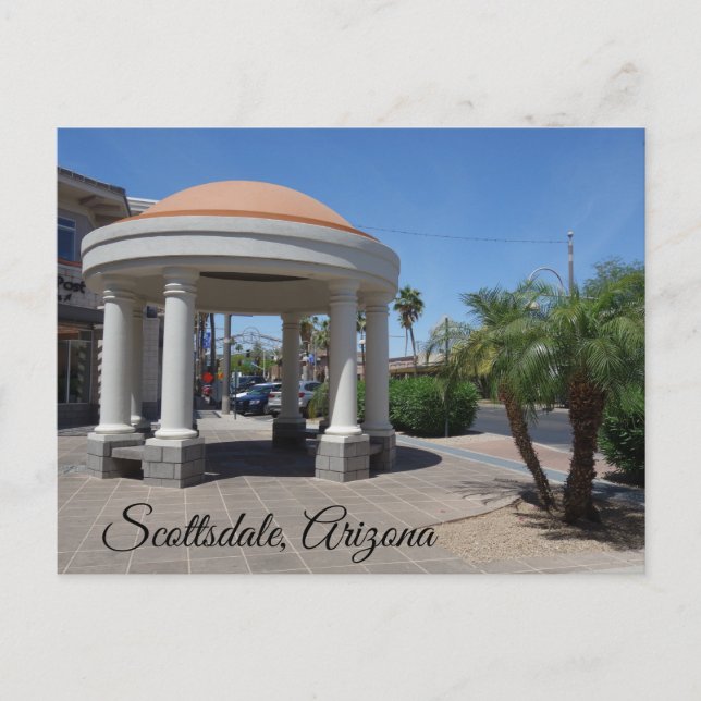 Scottsdale, Arizona Art District Postcard (Front)