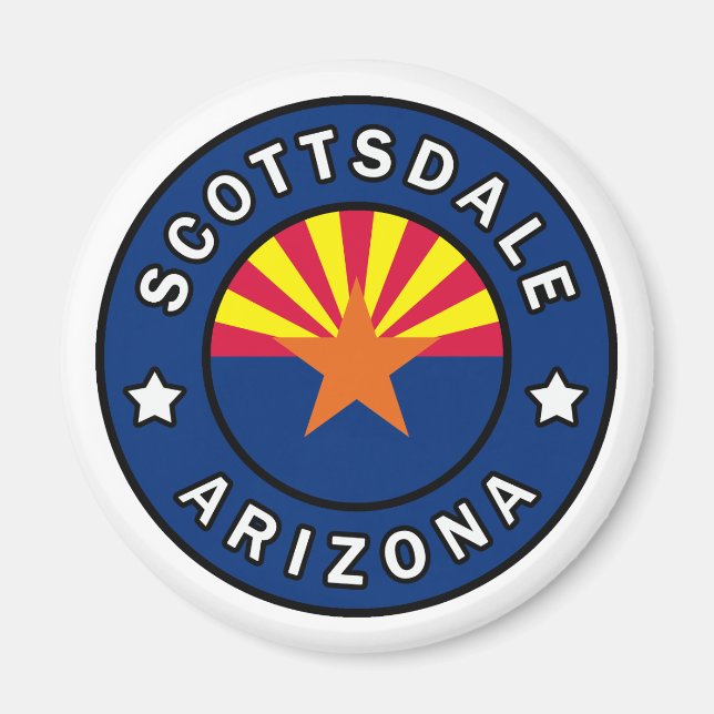 Scottsdale Arizona Magnet (Front)