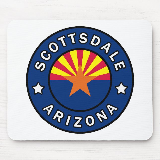 Scottsdale Arizona Mouse Mat (Front)