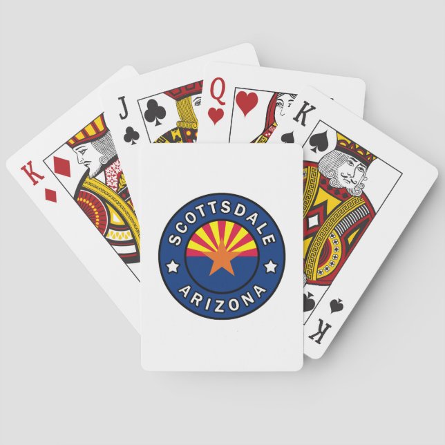 Scottsdale Arizona Playing Cards (Back)