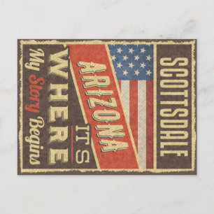 Scottsdale Arizona Postcard