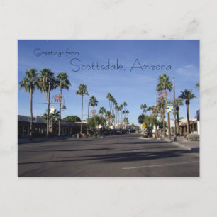 Scottsdale, Arizona postcard