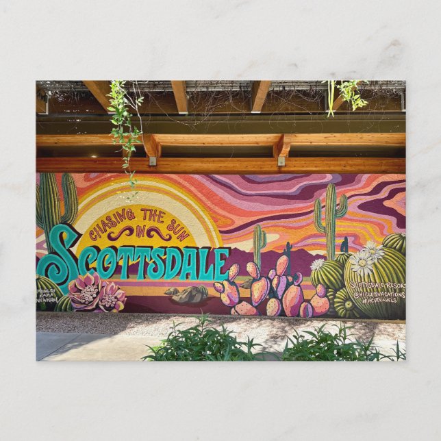 Scottsdale, Arizona Postcard (Front)