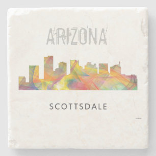 SCOTTSDALE, ARIZONA SKYLINE WB1 - STONE COASTER