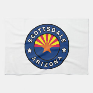 Scottsdale Arizona Tea Towel