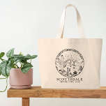 Scottsdale Bachelorette Party Bridesmaids Custom Large Tote Bag<br><div class="desc">Get ready for the ultimate Scottsdale Bachelorette Party with our Scottsdale Bachelorette Party Bridesmaids Custom Large Tote Bag. Whether you're celebrating in the heart of Arizona or exploring the Southwest desert, this tote bag is the perfect accessory for your adventure. It's more than just a bag; it's a statement of...</div>