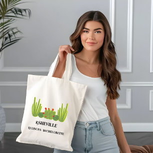 Scottsdale cowboy bachelorette party tote bag