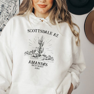 Scottsdale Sedona Arizona Desert Bachelorette Hoodie