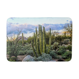 Scottsdale Succulent Sunset Bath Mat