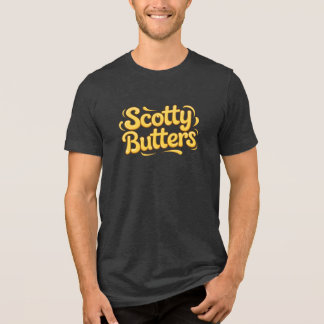 Scotty Butters Signature Drip Logo  Tri-Blend Shirt