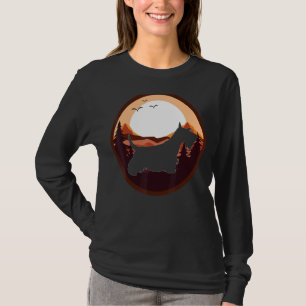 Scotty Dog Aberdeen Terrier Retro T-Shirt
