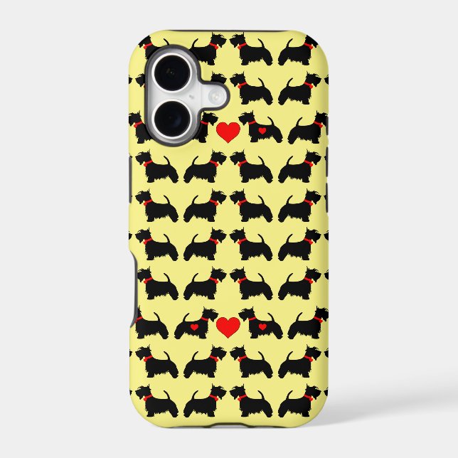 Scotty dog iphone case (Back)