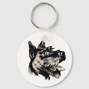 Scotty Dog Key Chain