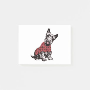 Scotty Dog Post-it Notes