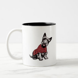 Scotty Dog Two-Tone Coffee Mug