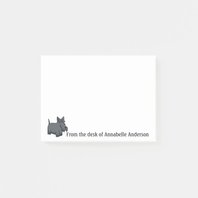 Scotty Personalise Post-it Notes (Front)