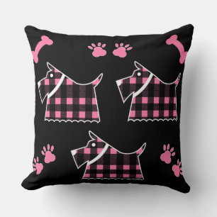 Scotty Terrier Dogs Cute Funny Terriers Breeds Thr Cushion