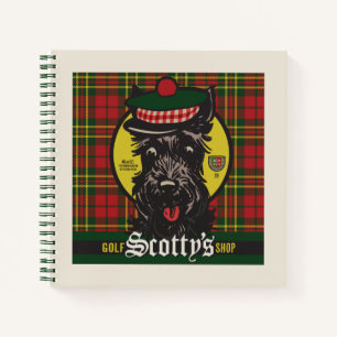Scotty's Golf Shop Notebook