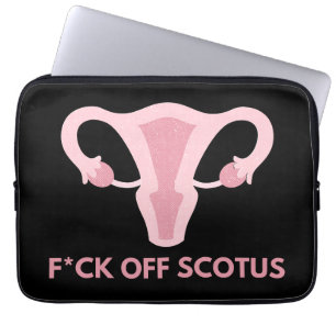 SCOTUS Abortion Ban Protest   Laptop Sleeve