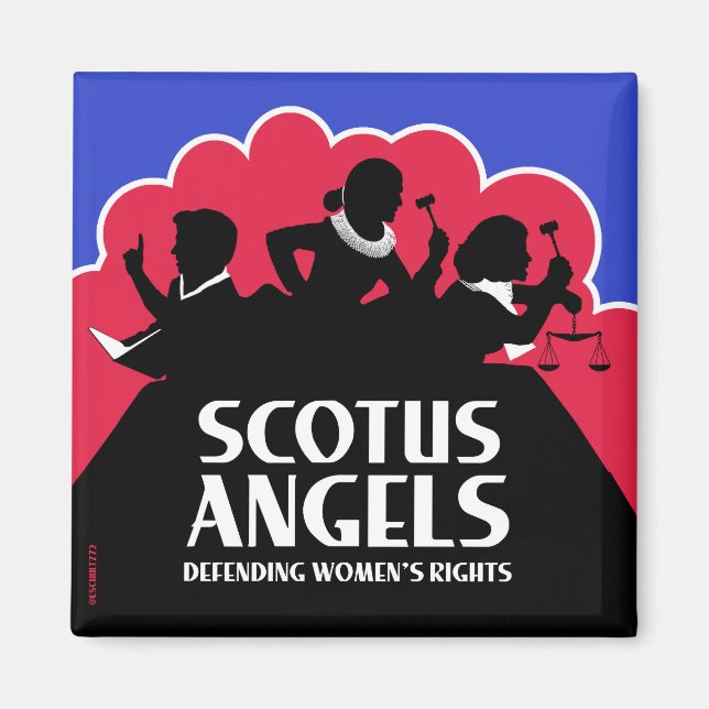 SCOTUS Angels – Nonviolent (Gun-Free) Edition Magnet (Front)