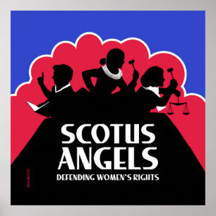 SCOTUS Angels – Nonviolent (Gun-Free) Edition Poster