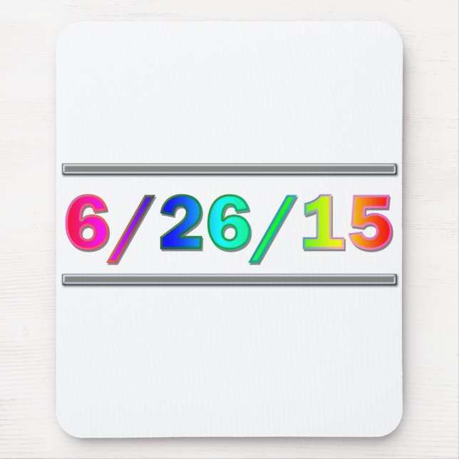 SCOTUS Date Mouse Mat (Front)