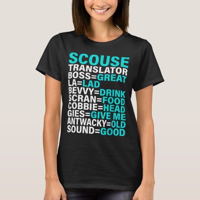 Scouse Accent Translator Funny Liverol  T-Shirt (Front)