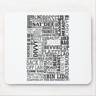 Scouse Words & Phrases Mouse Mat