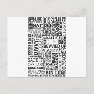 Scouse Words & Phrases Postcard