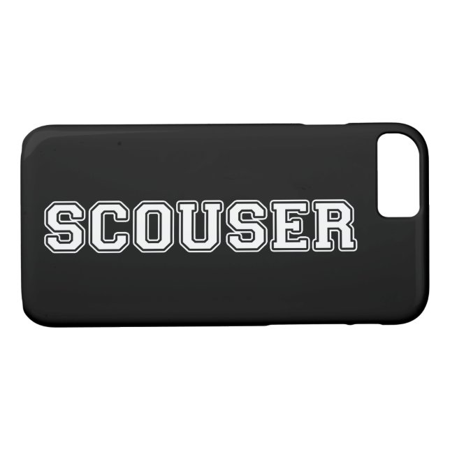 Scouser Case-Mate iPhone Case (Back (Horizontal))